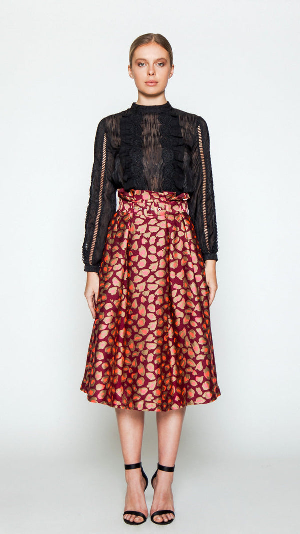 night-at-the-club-midi-skirt Flying Tomato-Sophia's StyleSKIRTS-1